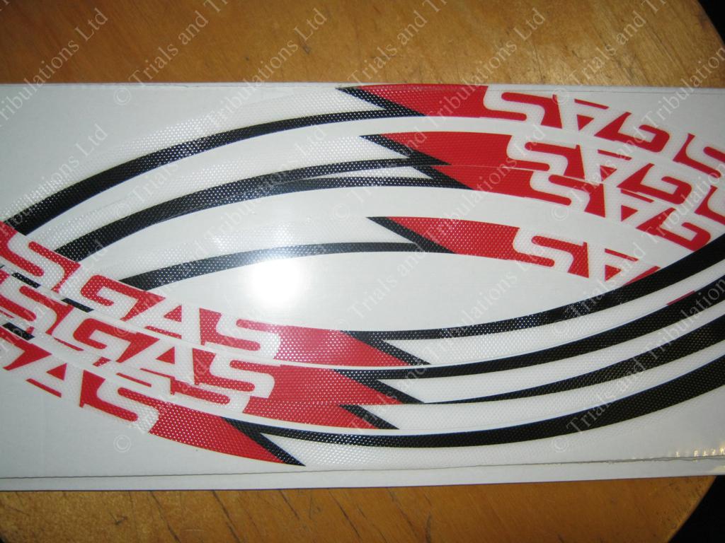 Gas Gas Rim decals (pair)