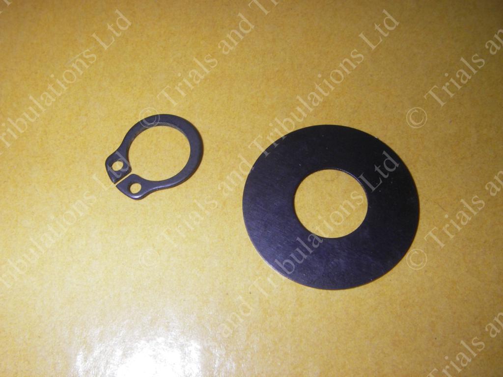 Gas Gas Pro selector shaft circlip & washer
