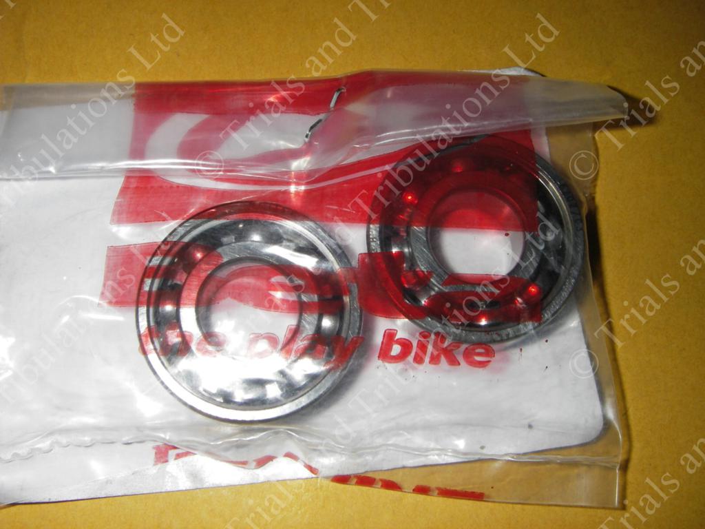 Beta Mini Trial gearbox-shaft bearings (pair) – Trials and Tribulations