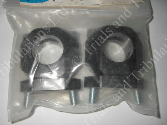 S3 adjustable Fat Bar clamps (black)