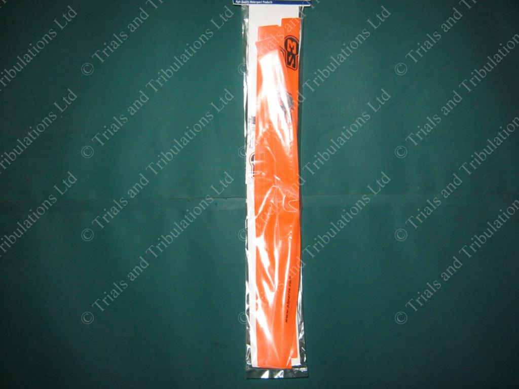 S3 rim stickers-protectors Orange (pair)