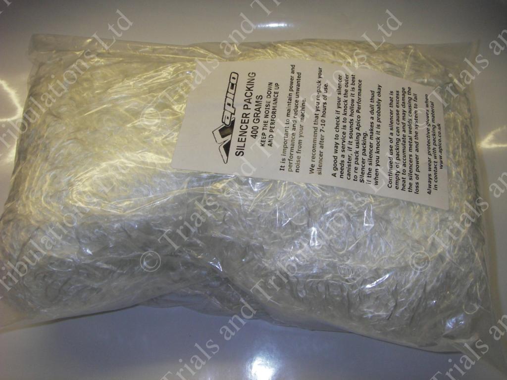 Apico 400gram loose fill silencer Packing