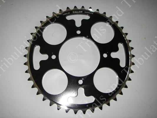Trials rear sprocket 41T  BLACK (Beta,Gas Gas ,Sherco etc)