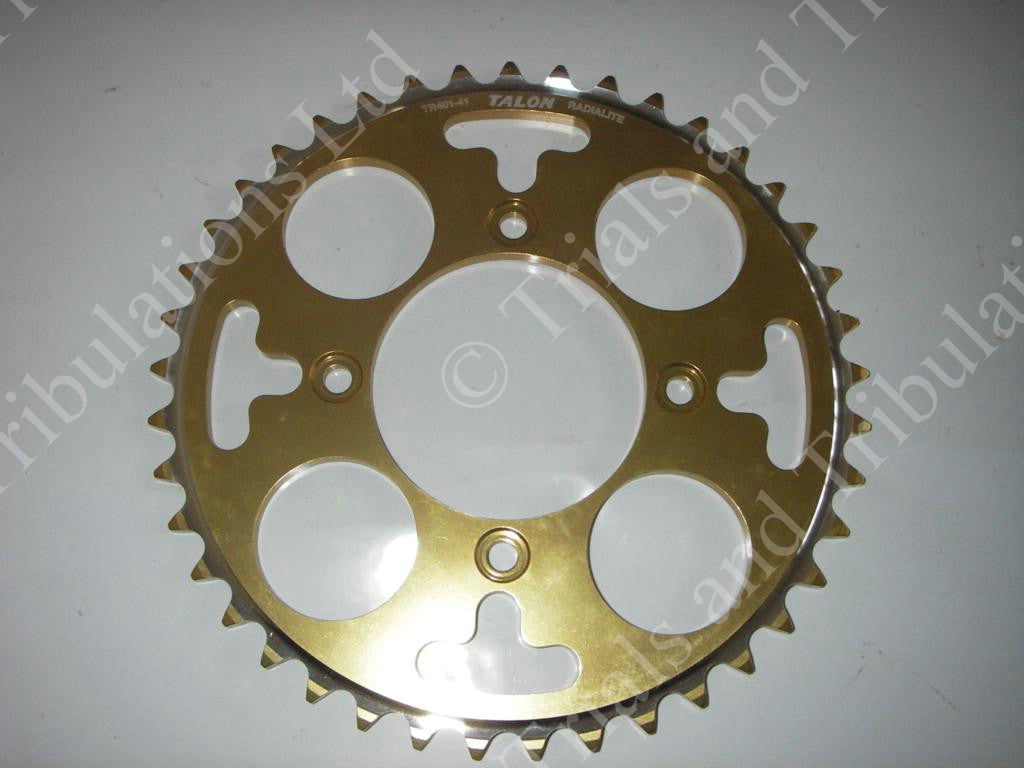 Talon rear sprocket 42T GOLD  (Beta,Gas Gas ,Sherco)