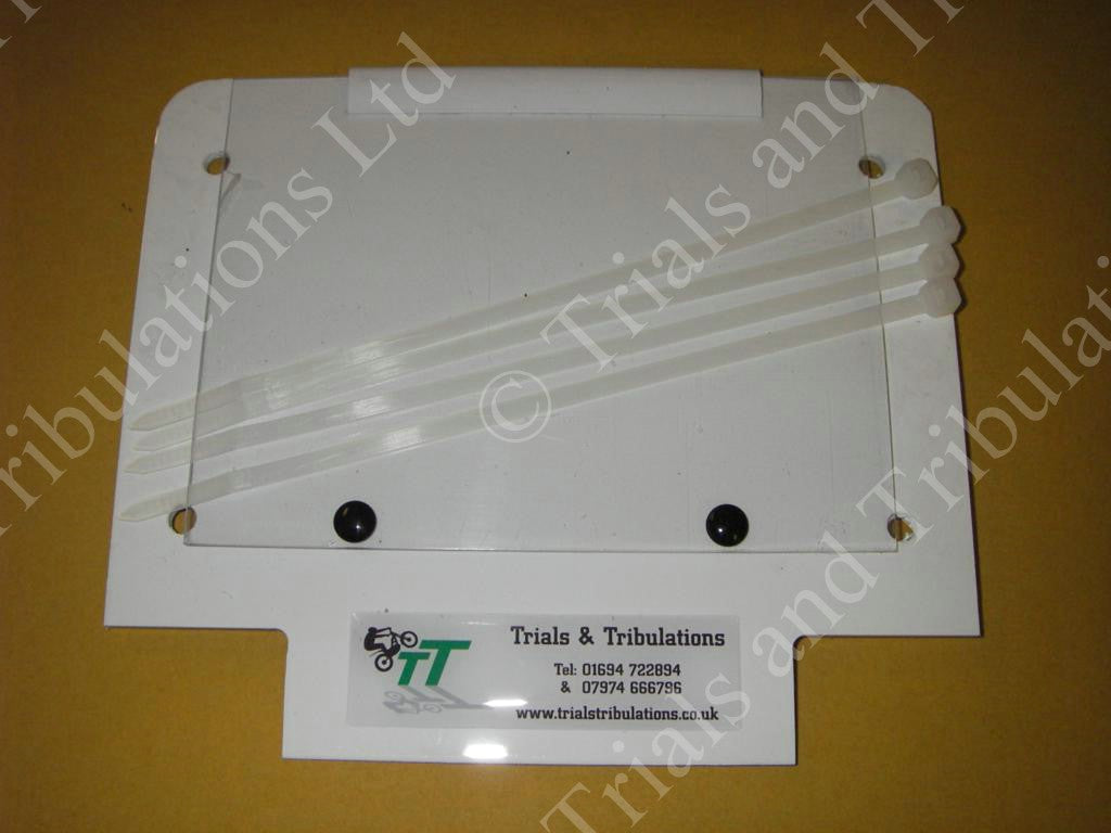 Trials number board White